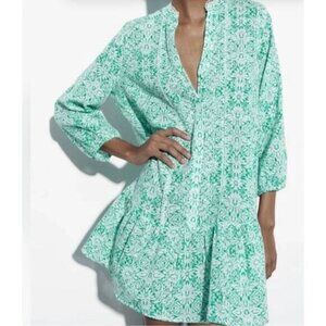 Zara Cotton Mini Dress